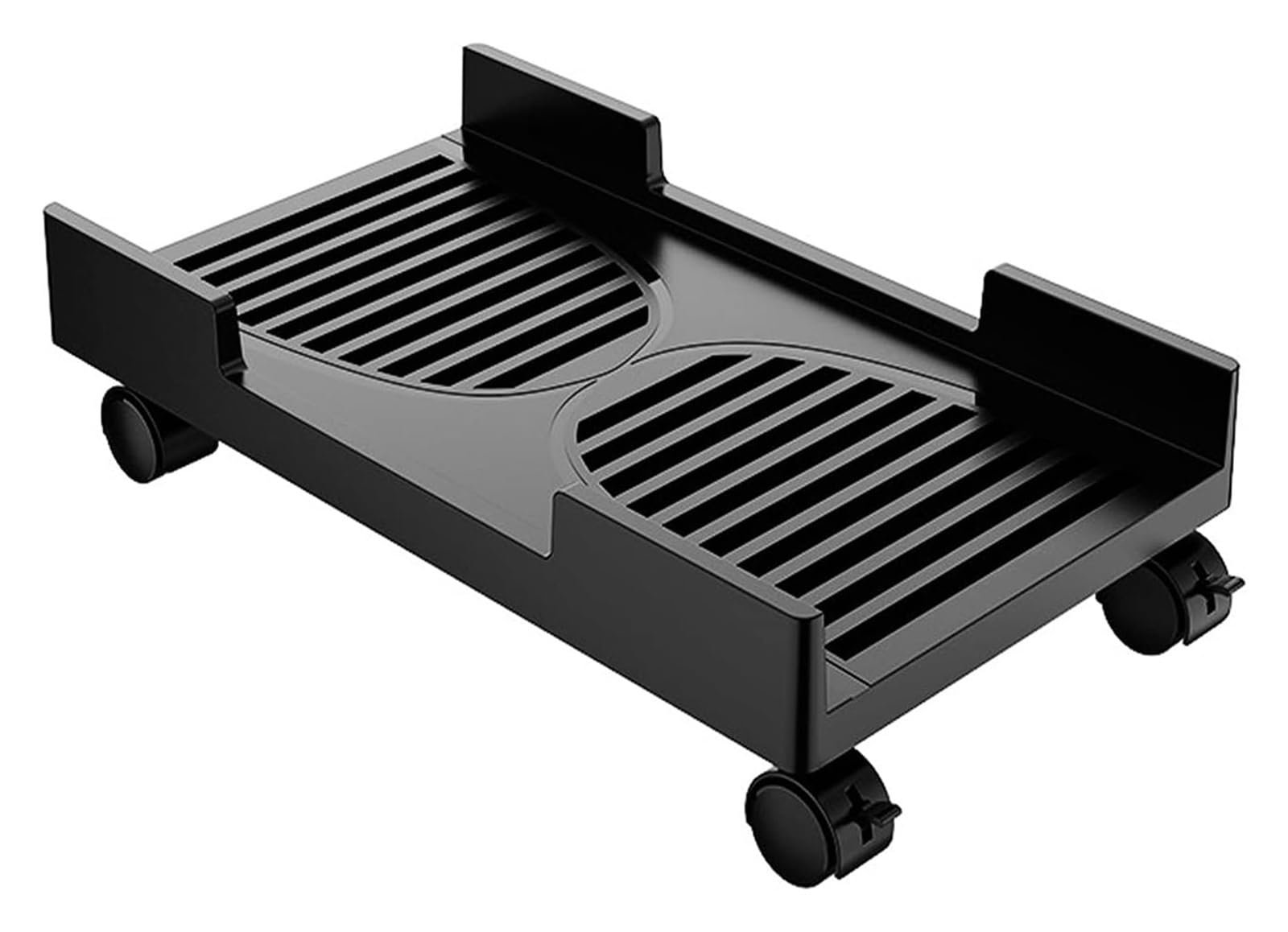 Підставка для комп'ютера Настільна з 4-дюймовими колесами для більшості комп'ютерних корпусів, фото №1