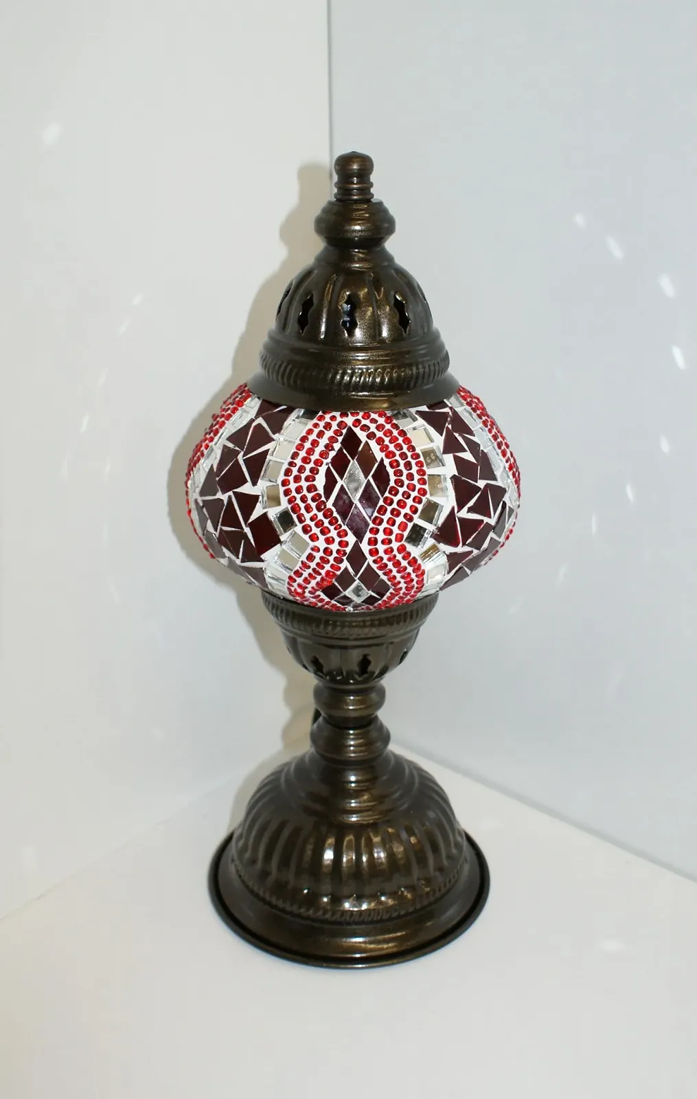 Настільна лампа M Мозаїчна Східна Червона, фото №4