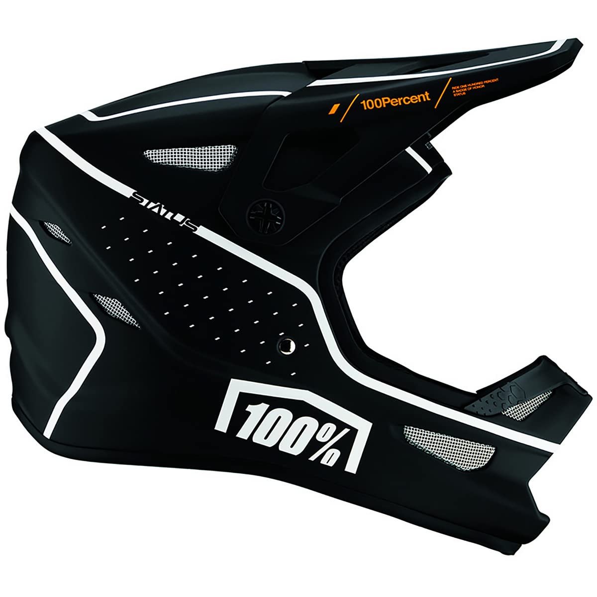 Шолом Downhill 100% Status MTB Black Розмір M, фото №1