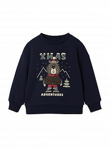 Різдвяний світшот для хлопчиків Vertbaudet - Фото 1