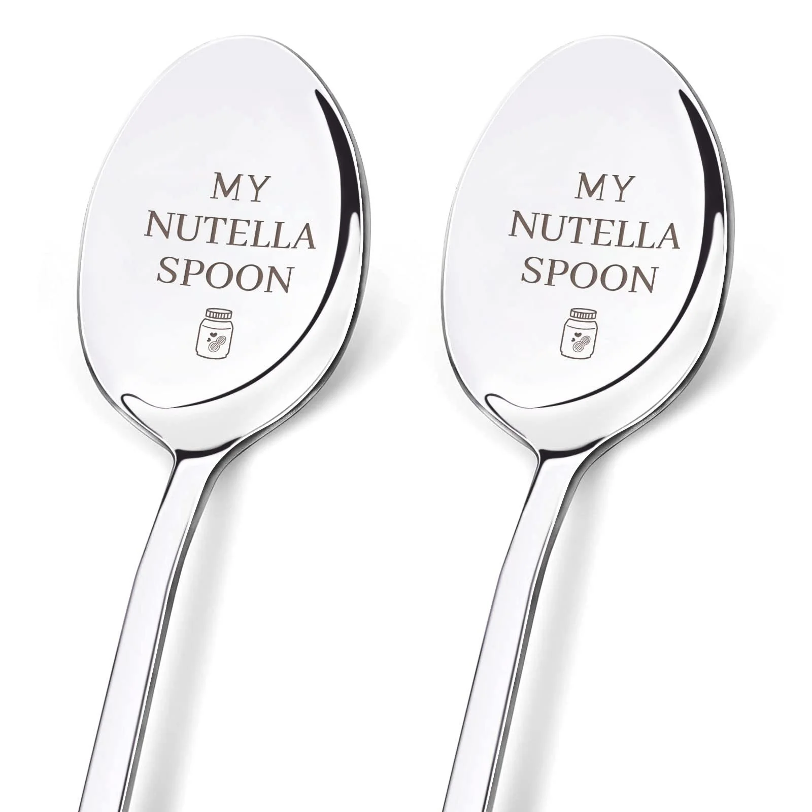 Ложка GLOBLELAND My Nutella Spoon, 2 шт, нержавеющая сталь, фото №1