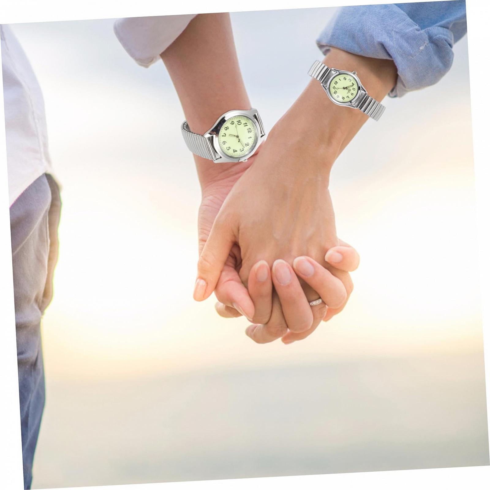 Цифровые наручные часы Beaupretty для пожилых людей, светящиеся, с резиновым ремешком, гипоаллергенные, удобные, серебристые, фото №6 Цифровые наручные часы Beaupretty для пожилых людей, светящиеся, с резиновым ремешком, гипоаллергенные, удобные, серебристые, фото №6