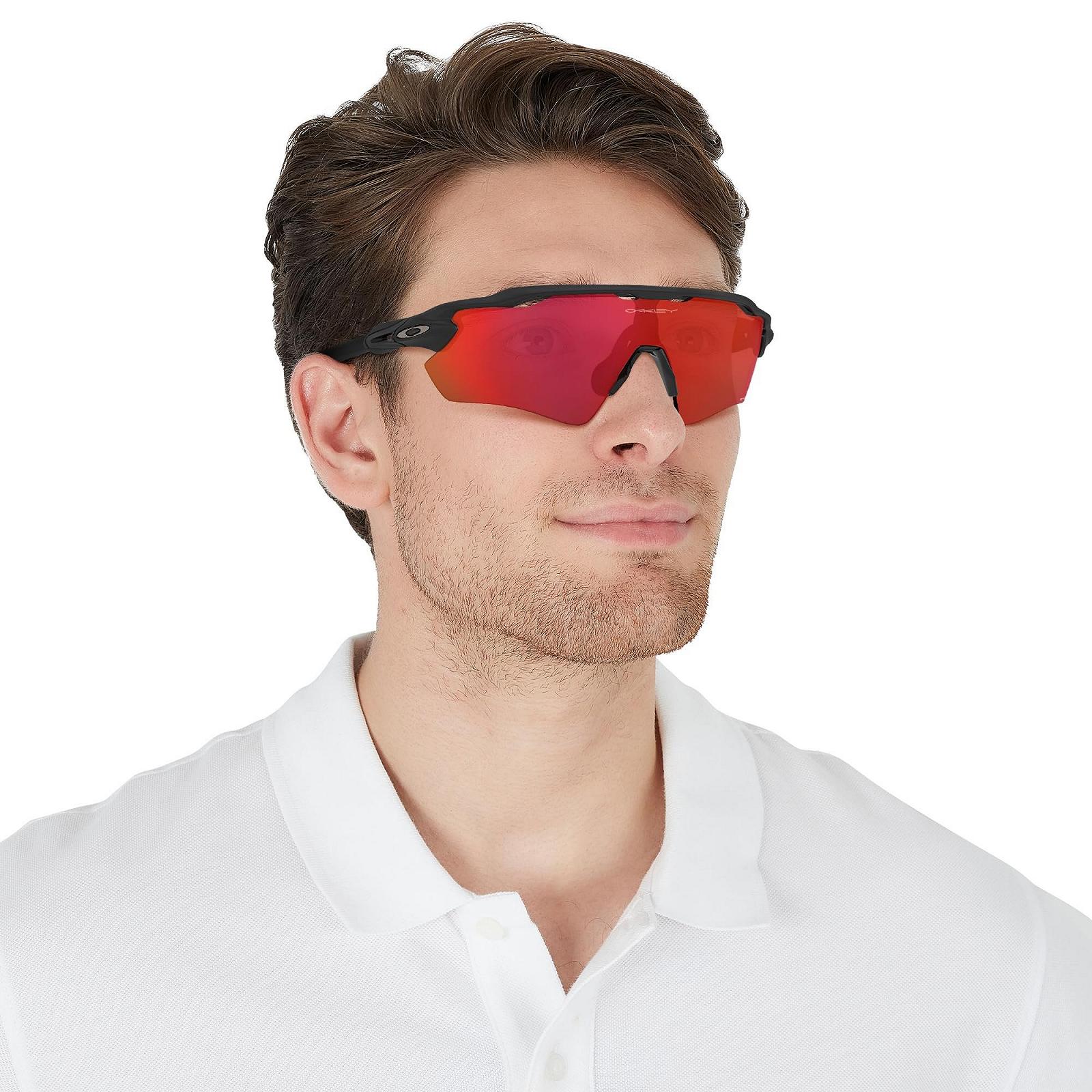 Сонцезахисні окуляри Oakley чоловічі, різнокольорові (матовий чорний), фото №7