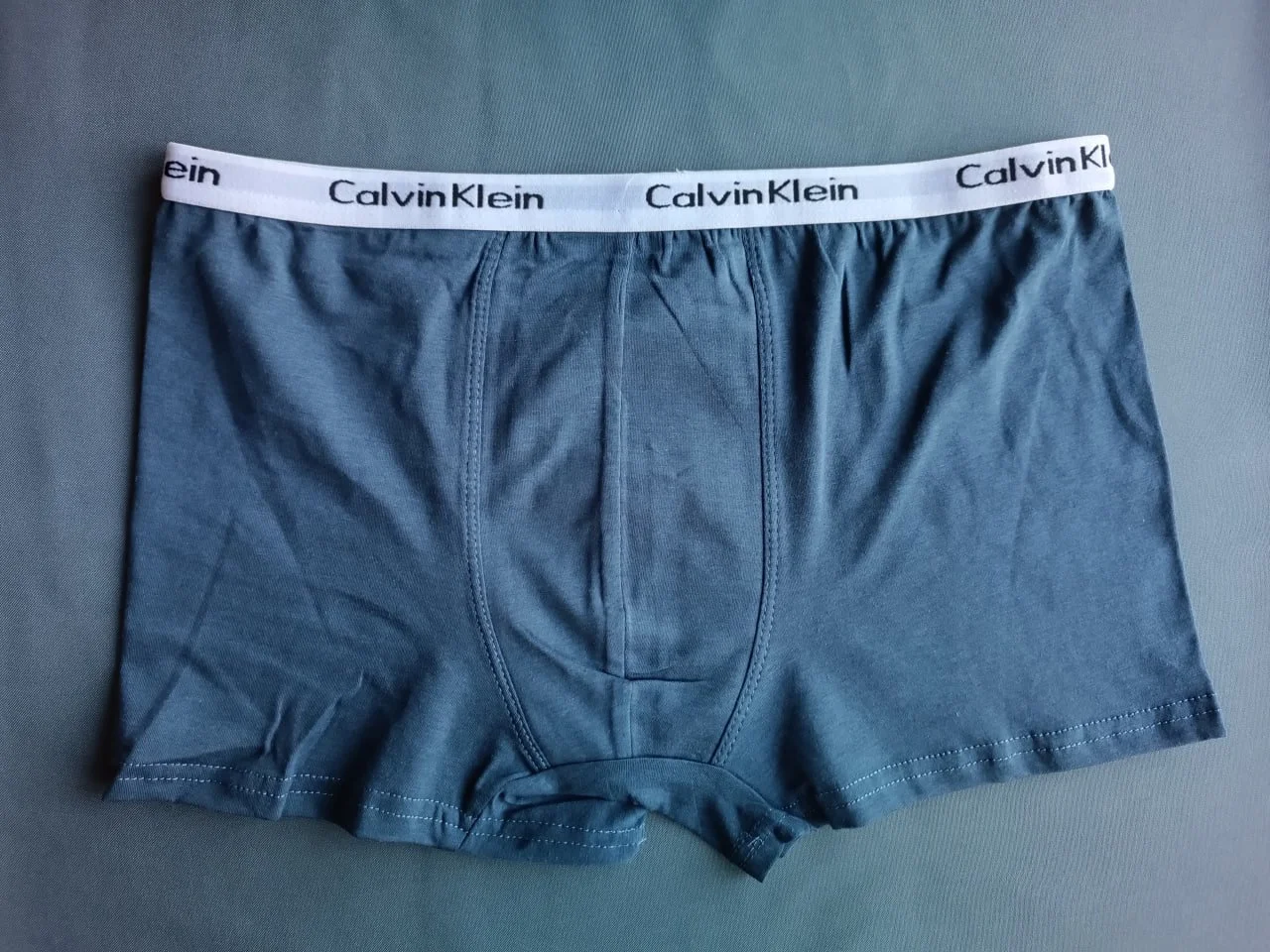 Чоловічі сірі труси боксери Calvin Klein, фото №1