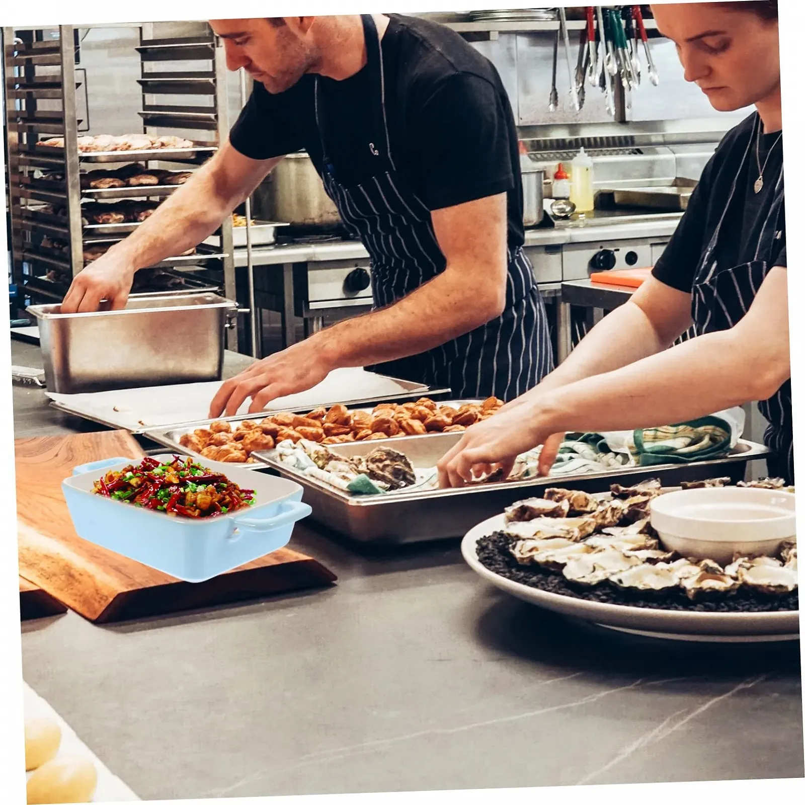 Форма для запекания VALICLUD керамическая креативной формы для дома и ресторана, фото №8