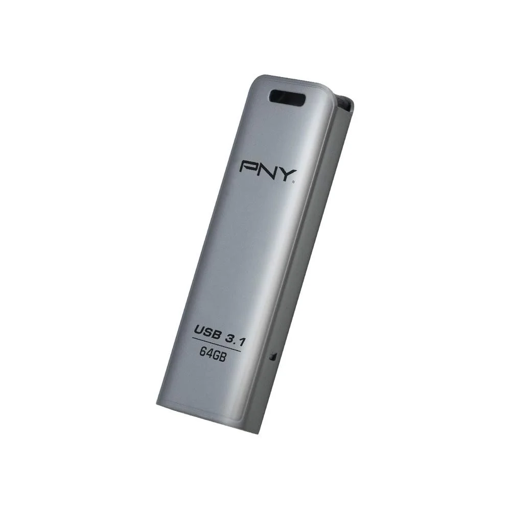 USB-флеш-накопичувач PNY Elite Steel 64GB USB 3.1, фото №1