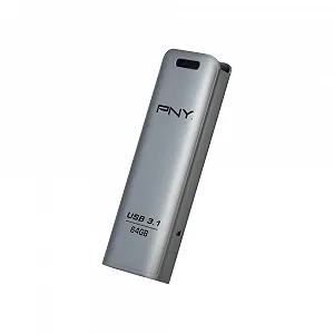 USB-флеш-накопичувач PNY Elite Steel 64GB USB 3.1 - Фото 1