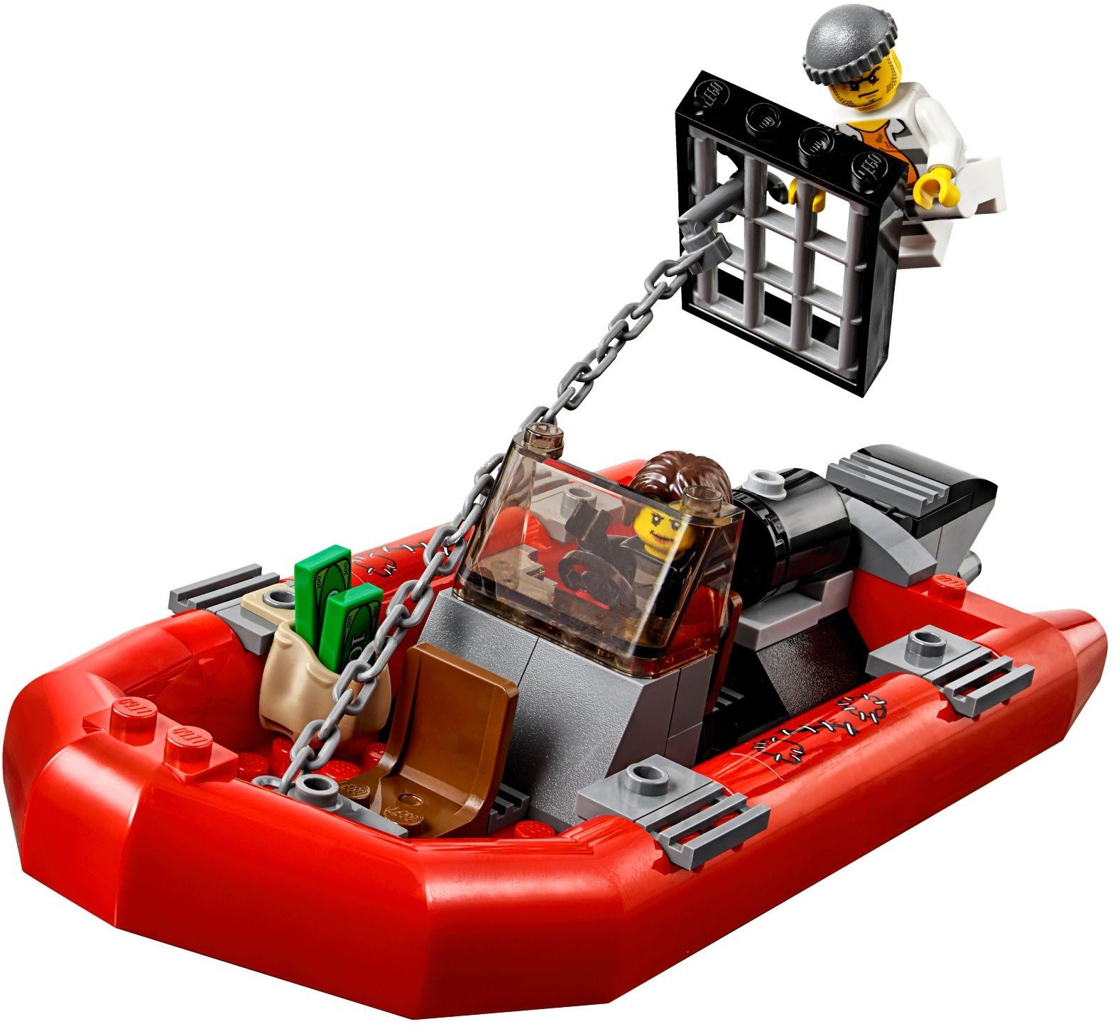 Конструктор LEGO City 60129 Патрульный катер полиции, фото №6