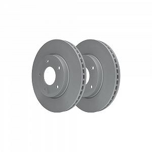 Тормозной диск ATE 24.0126-0164.1 для MITSUBISHI передняя ось synthetic.ua - Фото 1