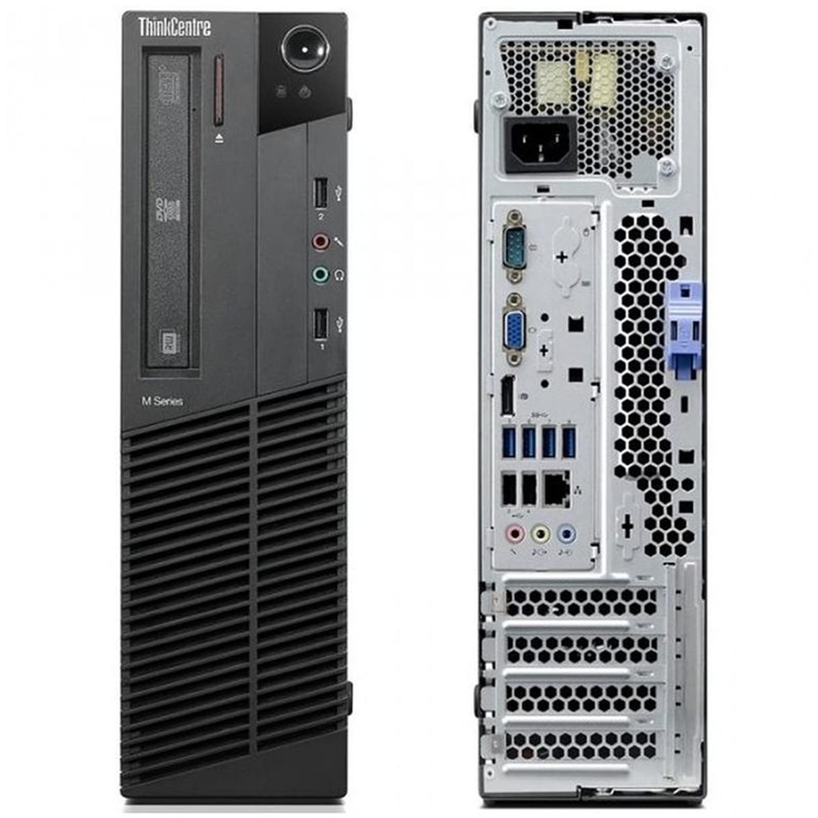 Настільний ПК Lenovo ThinkCentre M92P SFF Intel Core i5-3330 RAM 8GB DDR3 SSD 240GB DVD-ROM Windows 10 Pro (відновлений), фото №4