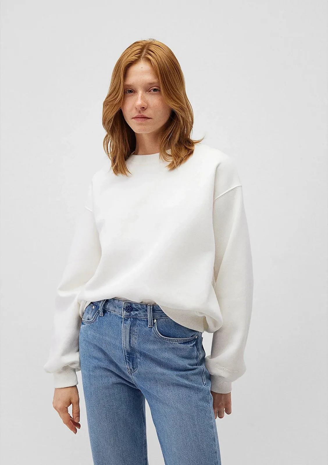 Жіночий світшот MAVI SWEATSHIRT Beige - L, фото №1