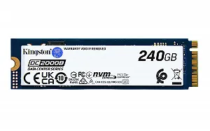 Enterprise SSD Kingston Data Center DC2000B SEDC2000BM8/240G PCIe 4.0 NVMe M.2 2280 240 ГБ Heatsink - Фото 1