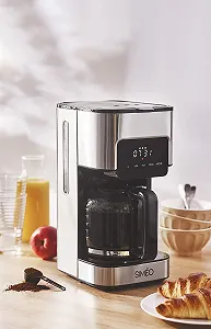 Кофеварка капельная Siméo 1.5 L 15 чашек Aroma Selection нержавеющая сталь synthetic.ua - Фото 1
