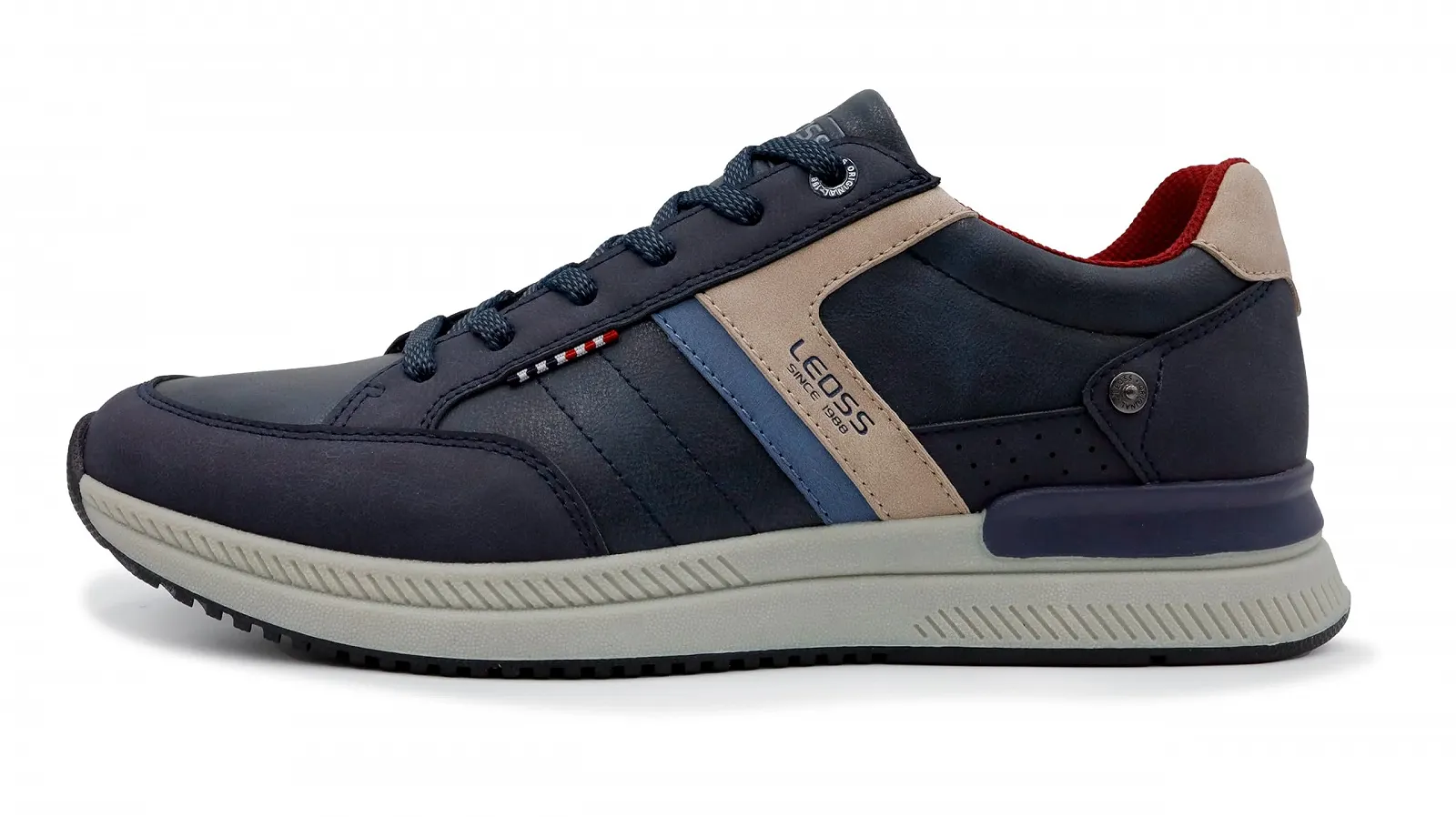 Кросівки LEOSS ORIGINAL Вінтажні Чоловічі З PU Шкіри для Ходьби Повсякденні, фото №1