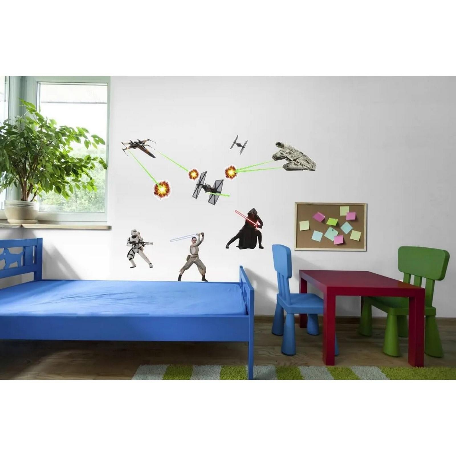 Наклейка на стену Komar Deco Sticker Star Wars 14001H Черный/Белый/Серый, фото №2