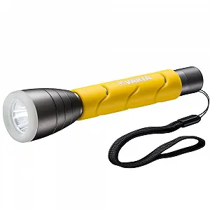 Ліхтар Varta LED Outdoor Sports 5 Ватт, вкл. 2x High Energy AA батареї IPX4, 16 x 3.7 x 3.7 см - Фото 1