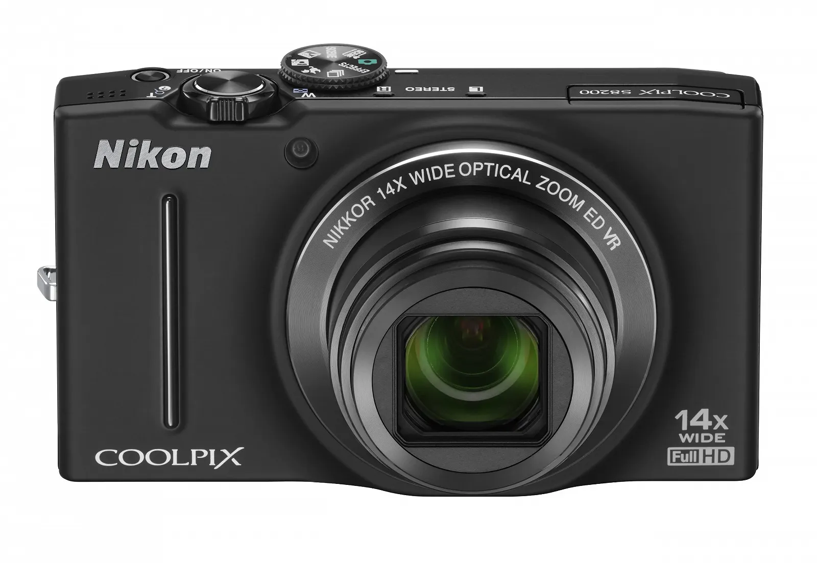 Компактний цифровий фотоапарат Nikon COOLPIX S8200 16.1 Мп 14x оптичний зум 3 дюйми Чорний, фото №3