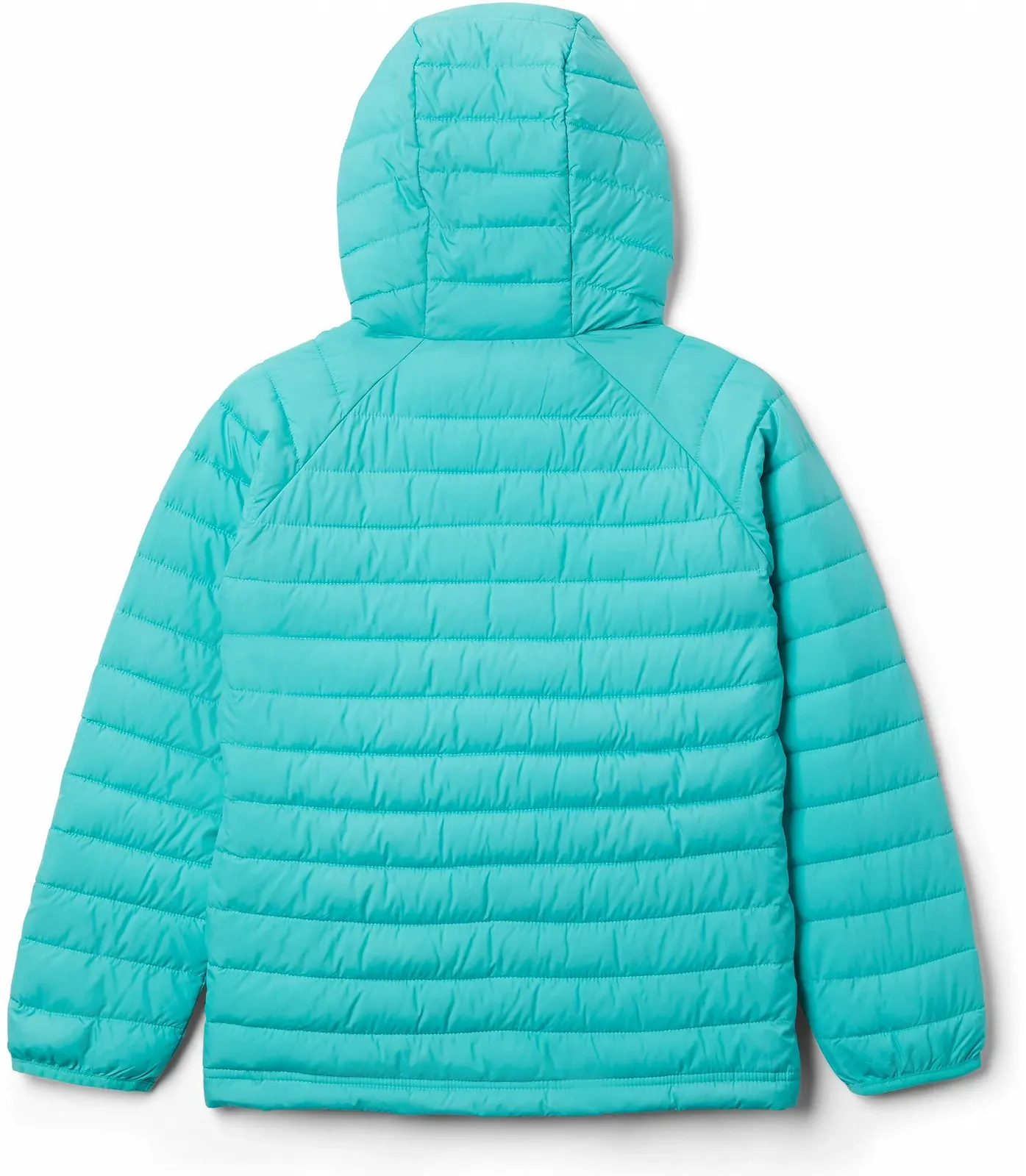 Куртка з капюшоном Columbia Powder Lite для дівчат, стьобана куртка з капюшоном, фото №2