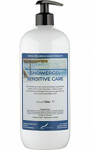 Гель для душу Sensitive Care 1 л з помпою - Фото 1