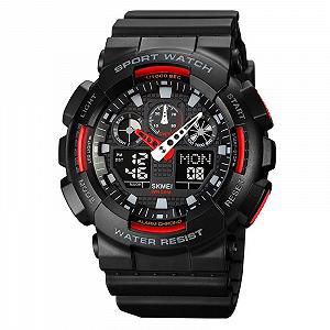 Годинник Skmei 1832 Black-Red - Фото 1