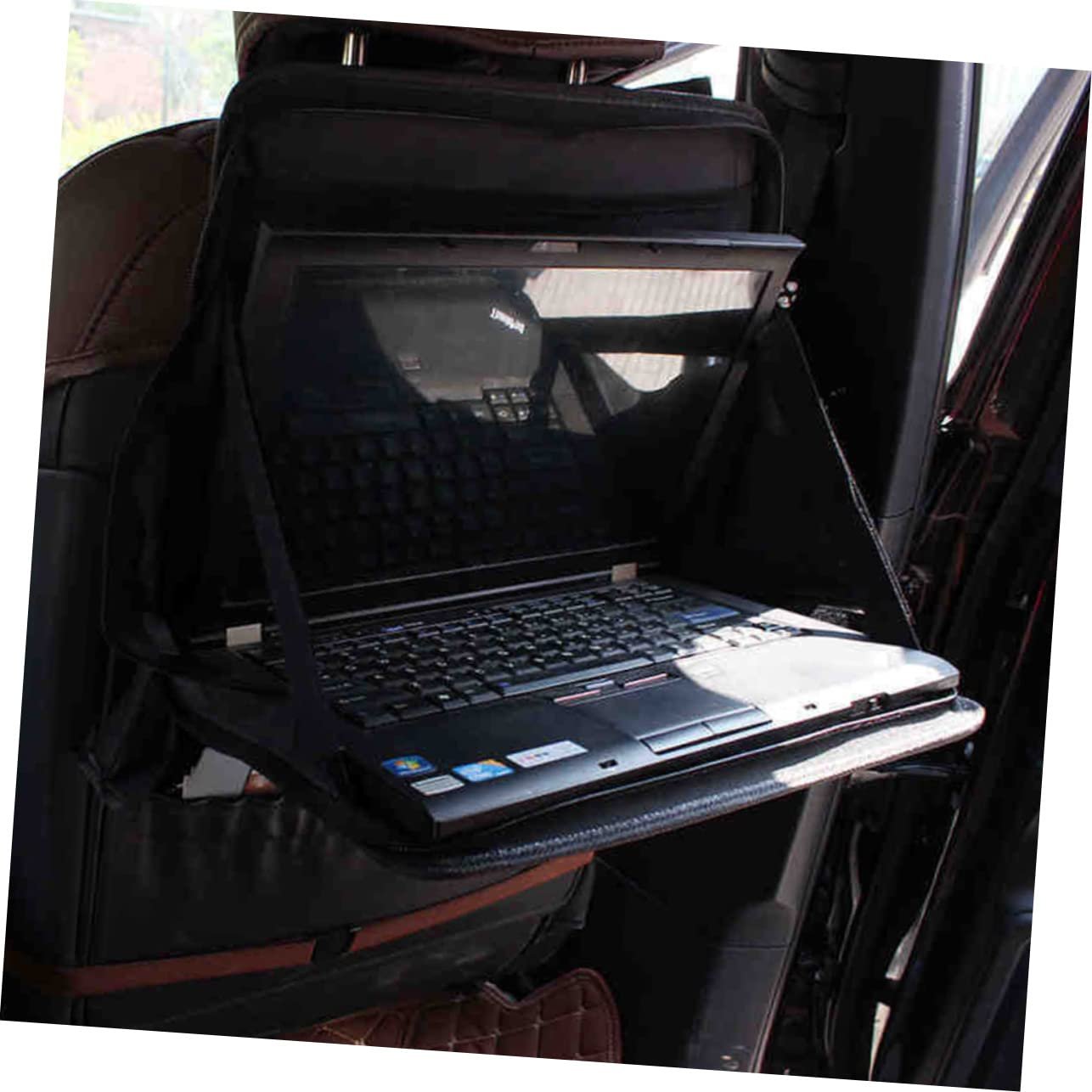 Автомобільний столик-підставка для ноутбука складаний з тримачем для їжі, неопренова сумка, фото №7