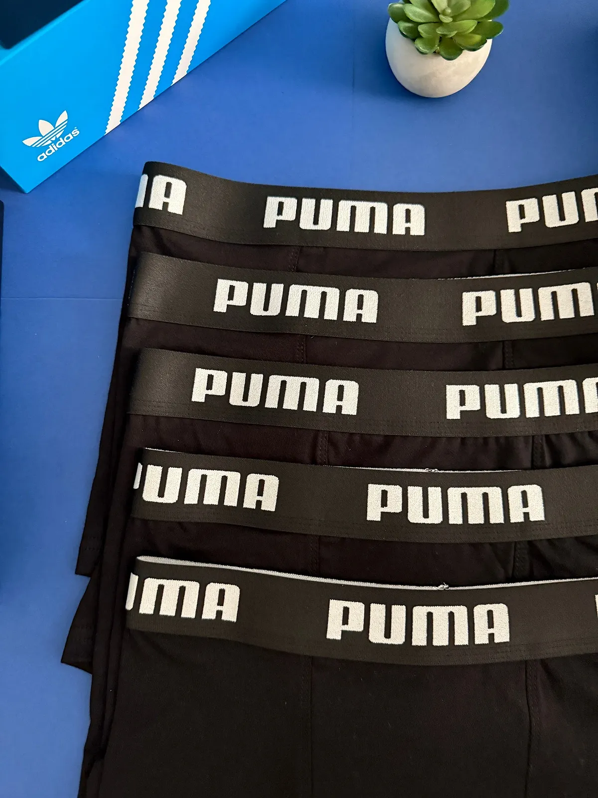 Мужские трусы-боксеры PUMA черные Пума, фото №2