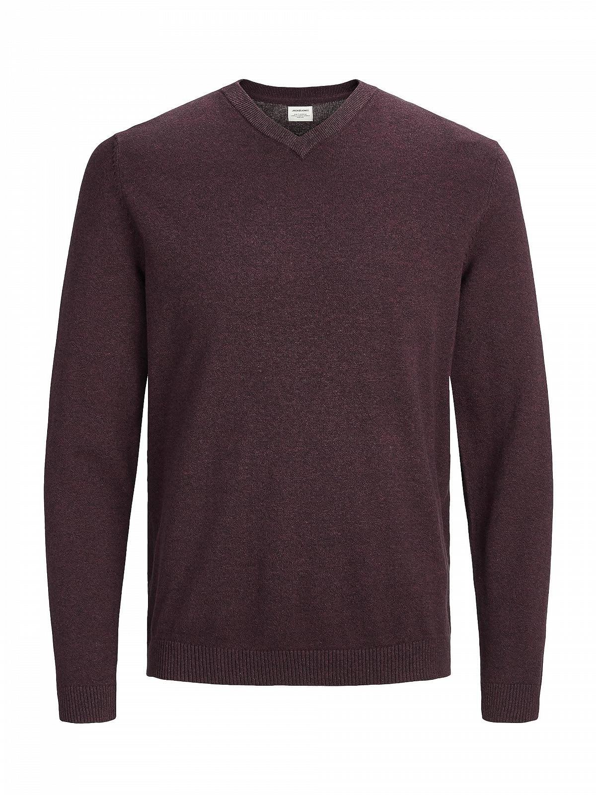 Джемпер з V-подібним вирізом JACK & JONES, фото №1