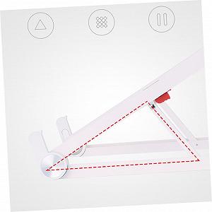 Подставка для ноутбука NUOBESTY Складная портативная вентилируемая эргономичная подставка для ноутбука Настольная подставка для ноутбука Стойка для ноутбука Настольная подставка для вентиляции ноутбука Полка для охлаждения ноутбука synthetic.ua - Фото 1
