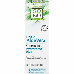 Купити Денний крем Hydra Aloe Vera Rich Moisturising насичений зволожувальний 50 мл - Фото 1 Денний крем Hydra Aloe Vera Rich Moisturising насичений зволожувальний 50 мл - Фото 1