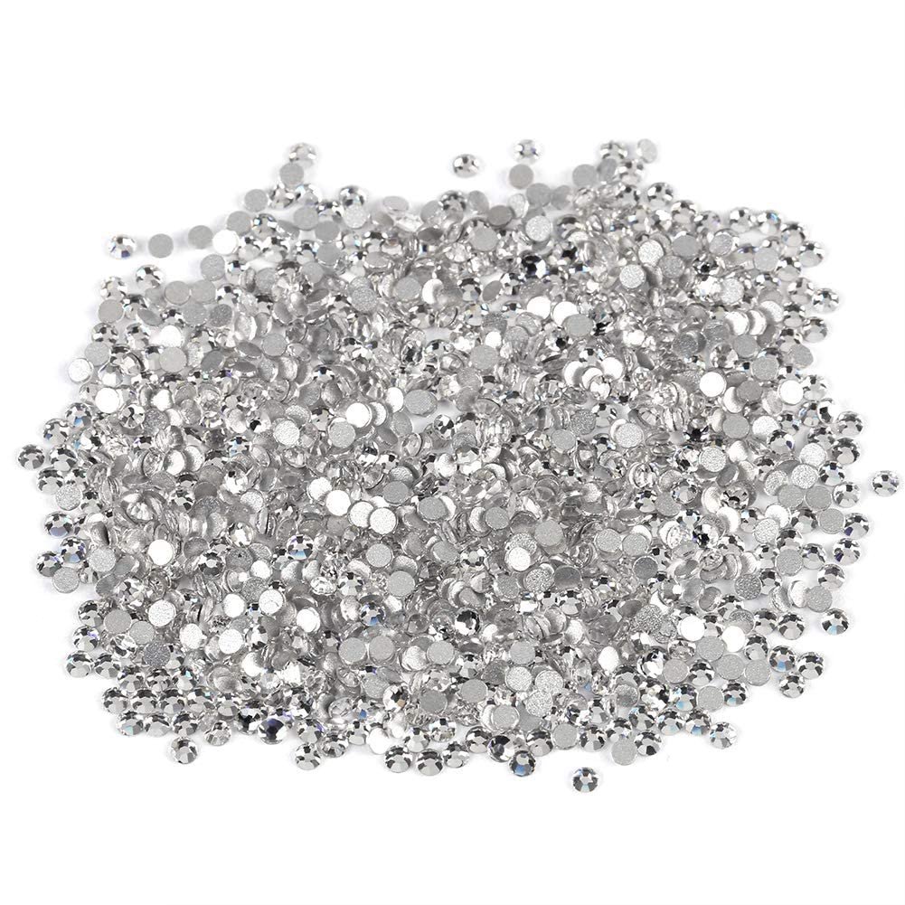 Стрази для нігтів Білі SS3 1440 шт (1.3-1.5 мм), фото №1