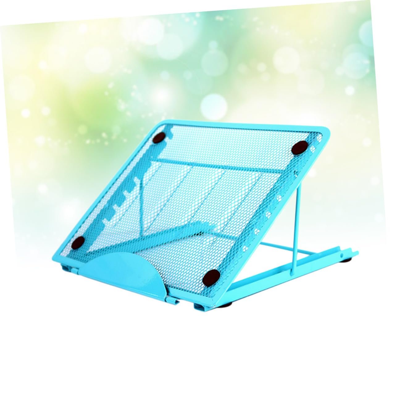 Підставка для ноутбука Регульована Пластик Складана Портативна Охолоджуюча основа Ергономічна Блакитна, фото №7 Підставка для ноутбука Регульована Пластик Складана Портативна Охолоджуюча основа Ергономічна Блакитна, фото №7