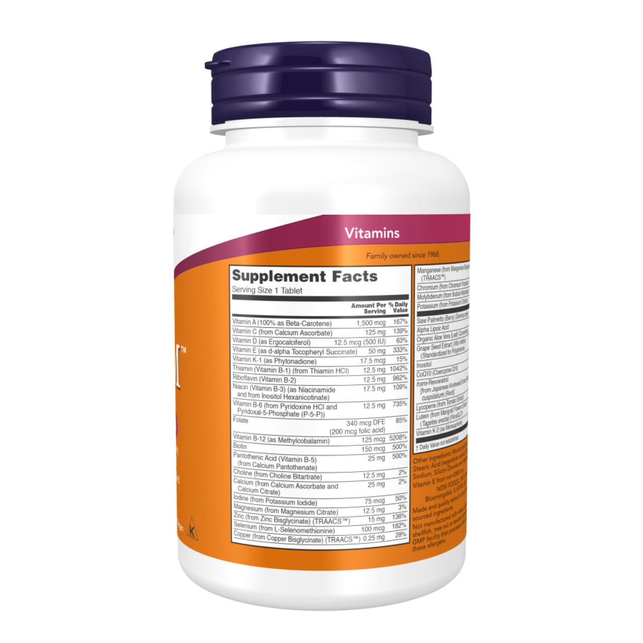 ADAM Men's Multiple Vitamin 120 tabs, фото №2