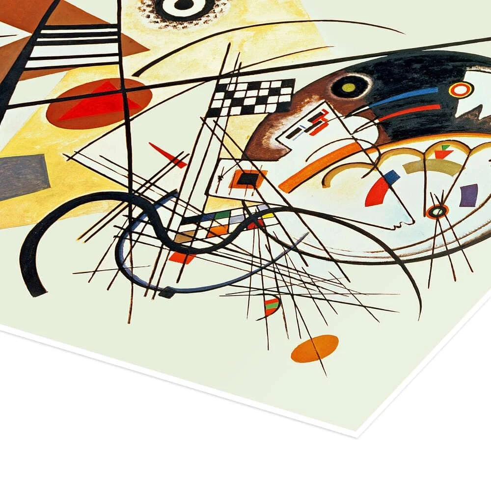 Постер Wassily Kandinsky Crossing Lines, 1923 120 x 80 см, фото №3