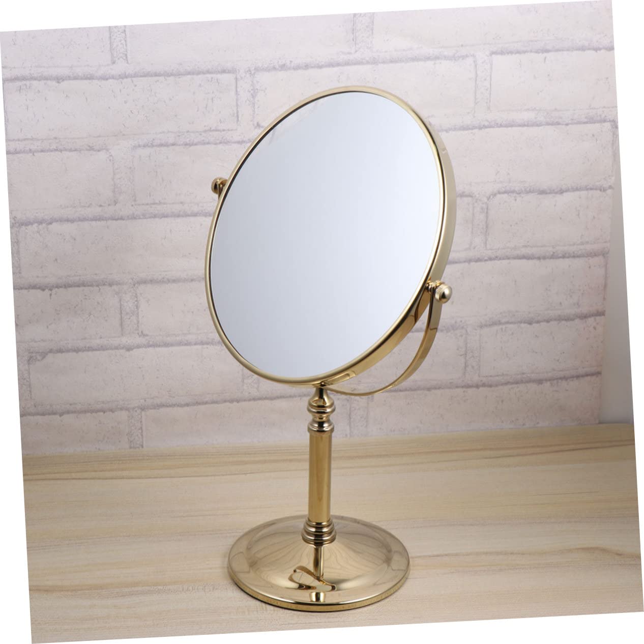 Зеркало Angoily переносное с подставкой круглое увеличительное настольное, фото №2 Зеркало Angoily переносное с подставкой круглое увеличительное настольное, фото №2