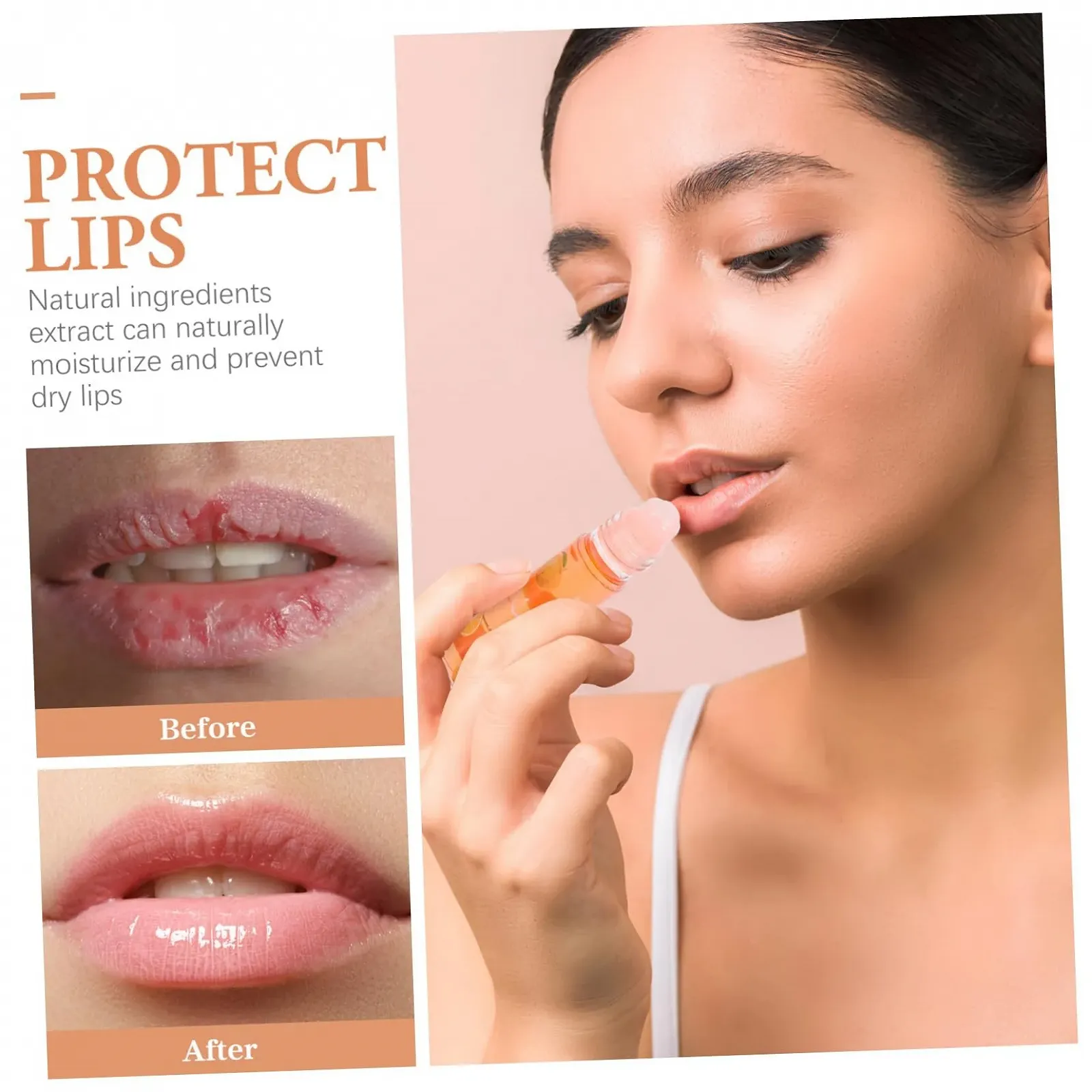 Прозорий блиск для губ Outanaya 8шт Фруктовий Зволожуючий Набір, фото №4