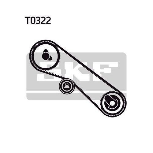 Комплект ремня ГРМ SKF VKMA 91020 для TOYOTA, фото №2 Комплект ремня ГРМ SKF VKMA 91020 для TOYOTA, фото №2