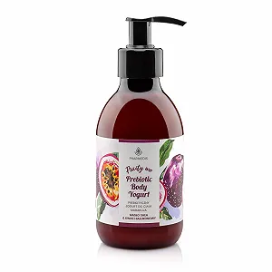 Йогурт для тіла Пребіотик Маракуя з маслом ши та гіалуроновою кислотою - Фото 1