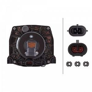 Фара головного світла HELLA 1AL 009 998-021 для FIAT FAUN CASE IH MASERATI FORD USA synthetic.ua - Фото 1