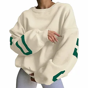 Жіноча толстовка Generisch Oversized Skeleton з довгими рукавами - Фото 1