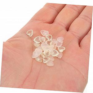 Прикраса для нігтів Серце Стрази Аксесуари для манікюру 100 шт. synthetic.ua - Фото 1