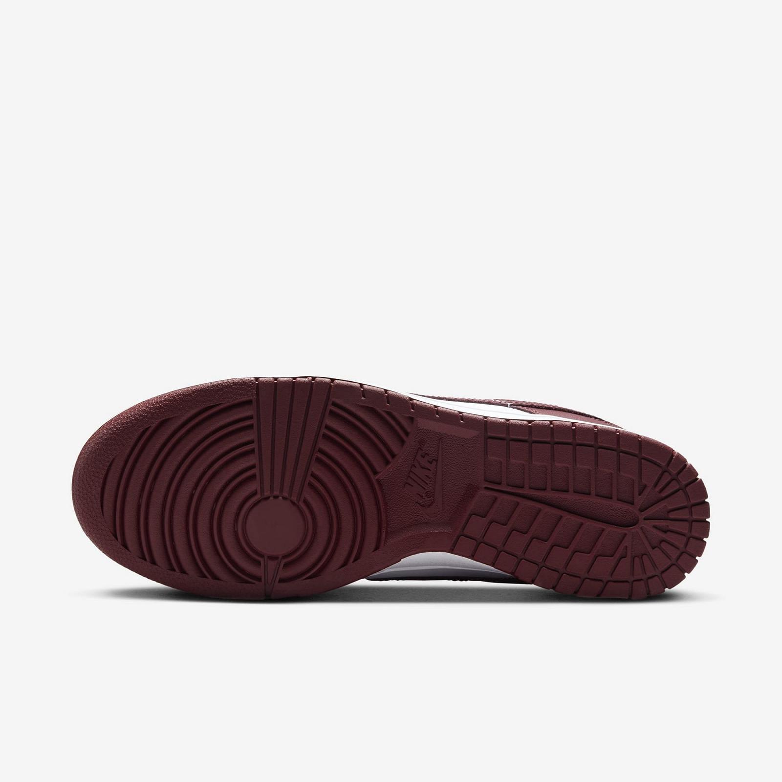 Кросівки Nike Dunk Low Retro Bordo/White 43, фото №2