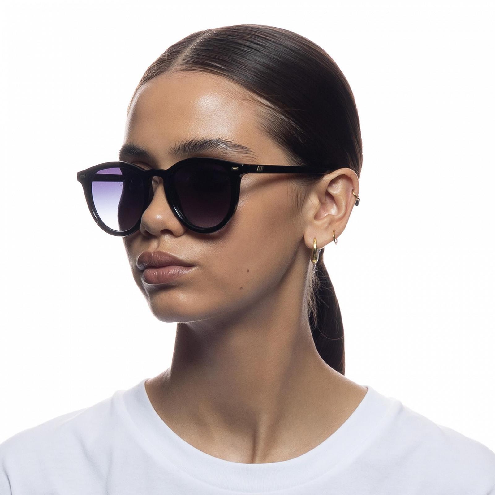 Сонцезахисні окуляри Le Specs Fire Starter для чоловіків і жінок, кругла форма оправи із захистом від ультрафіолету, фото №4