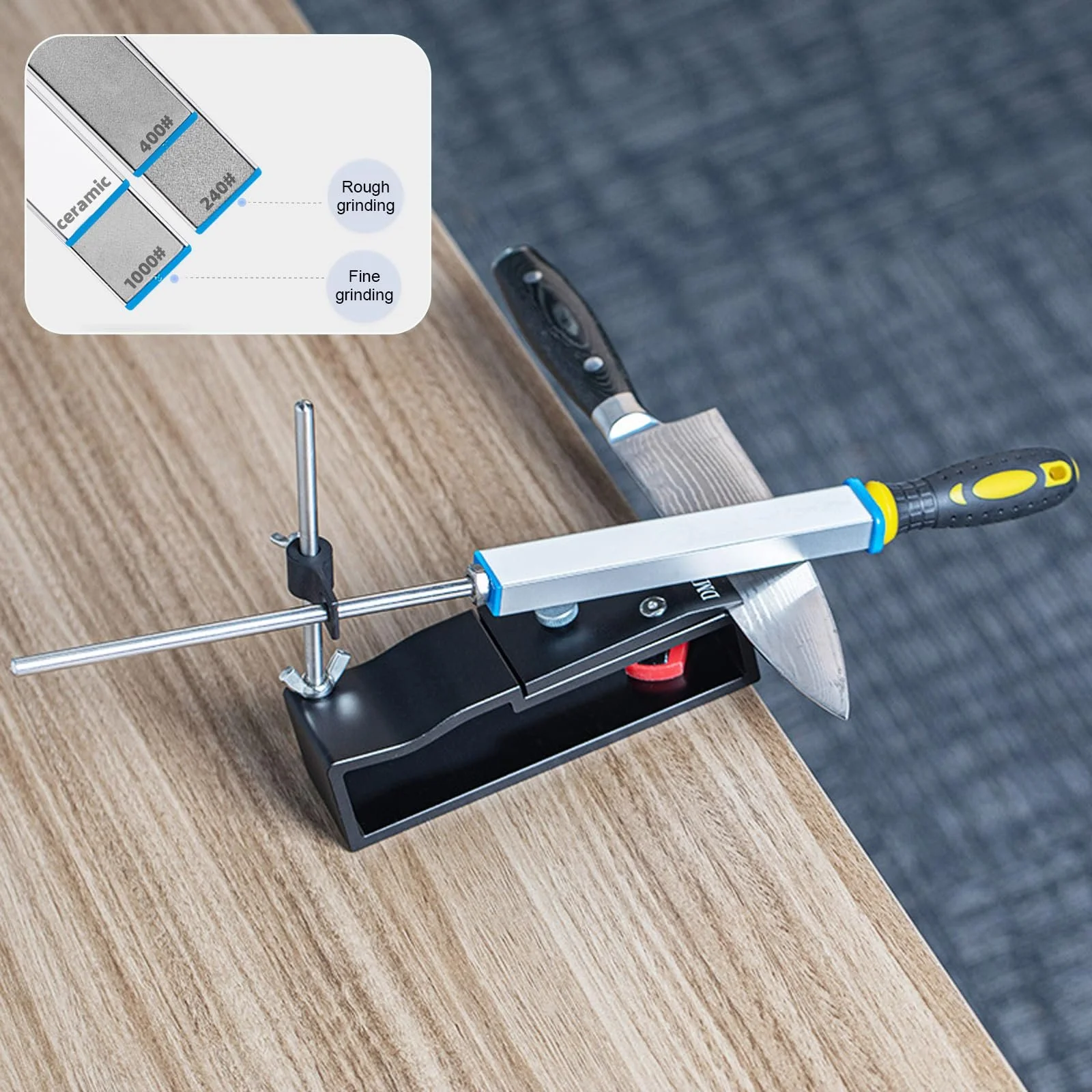 Професійна точилка для ножів Maxant Professional 360° Rotation Flip Design (A), фото №4