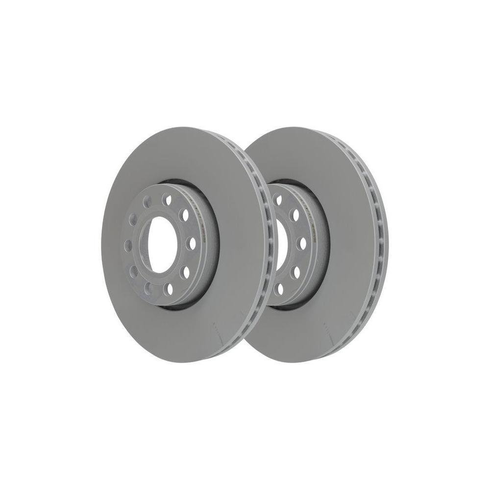 Гальмівний диск ATE 24.0125-0171.1 для SKODA VAG, передній міст, фото №2