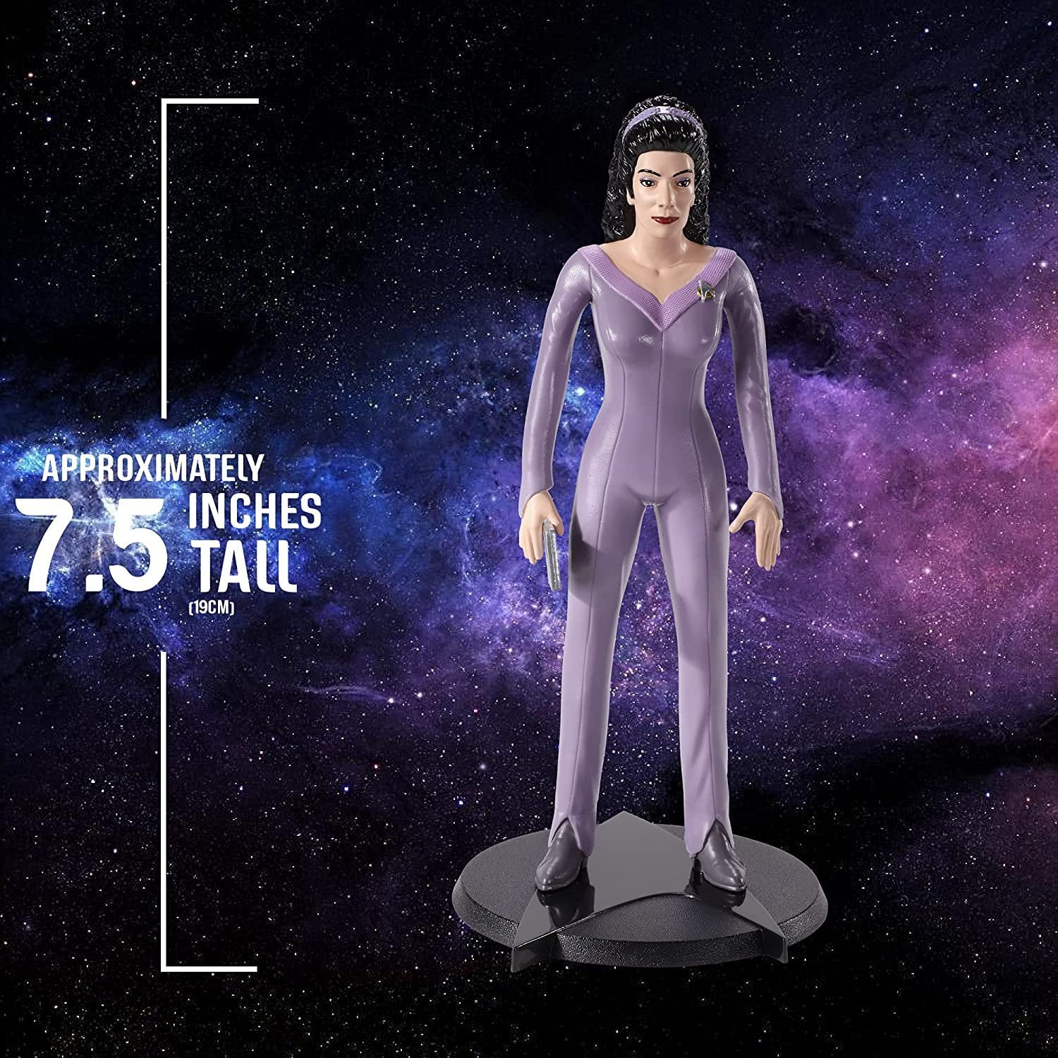 Фігурка згинальна Star Trek: The Next Generation Counselor TROI 19 см, фото №4