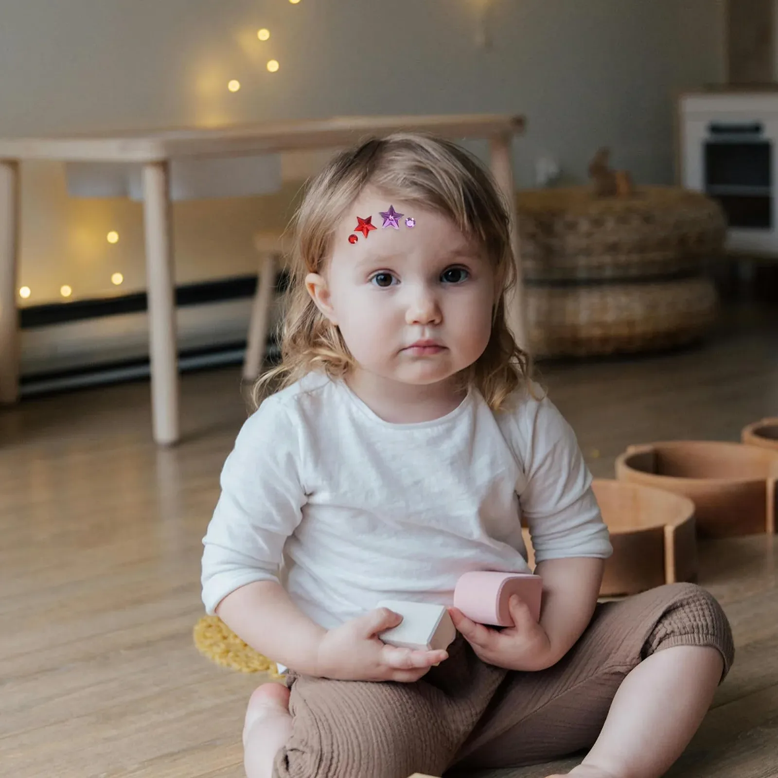 Наклейки зі стразами SEWACC 8 аркушів, фото №9