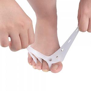 Корректор Силиконовый 1 Пара для Hallux Valgus, Бурси Tailor's и Большого Пальца Стопы synthetic.ua - Фото 1