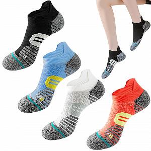 Компрессионные носки Мужские и Женские Черный, Белый, Синий, Красный, 38, 4 пары - Фото 1