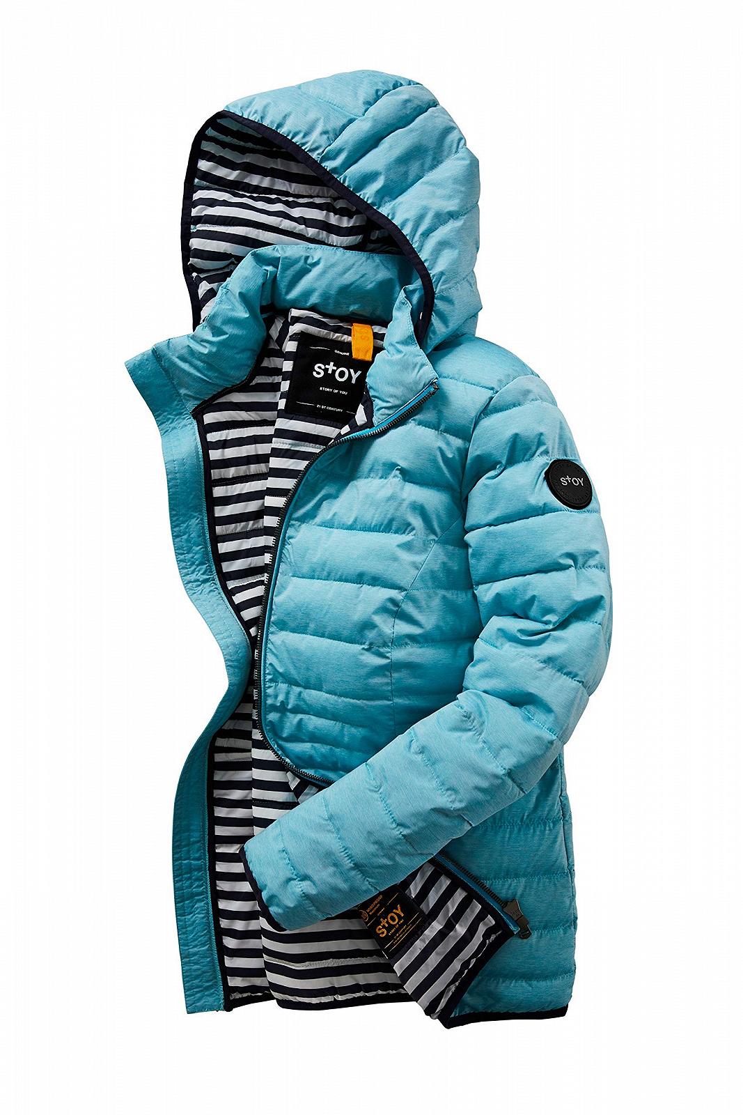 Куртка стеганая STOY Thiant Wmn Quilted Jckt A со съемным капюшоном - большие размеры, фото №5