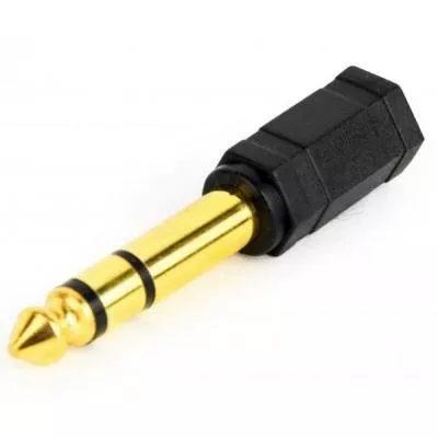 Переходник 6.35мм M F 3.5 мм Cablexpert (A-6.35M-3.5F), фото №3